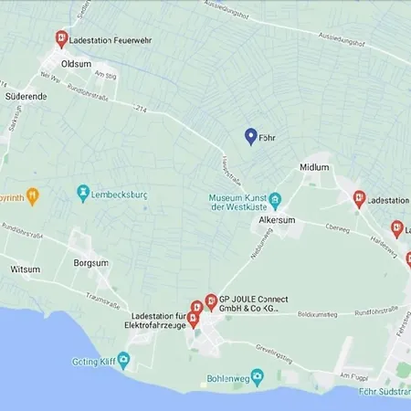 アパート Luett Hus Wyk auf Föhr